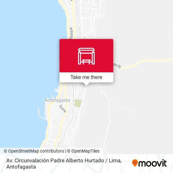 Av. Circunvalación Padre Alberto Hurtado / Lima map