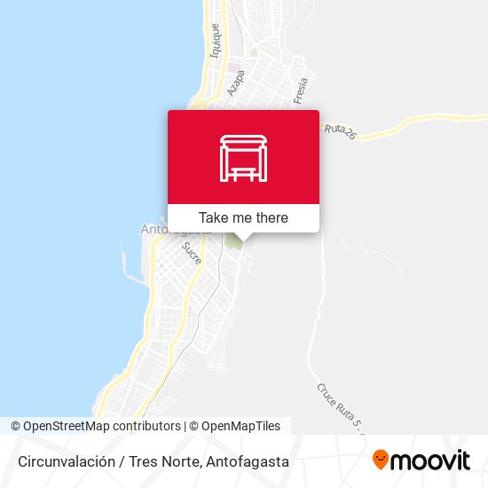 Mapa de Circunvalación / Tres Norte