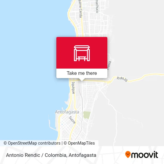 Antonio Rendic / Colombia map