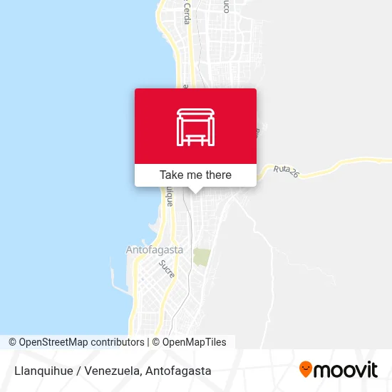 Mapa de Llanquihue / Venezuela