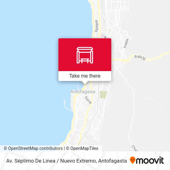 Mapa de Av. Séptimo De Linea / Nuevo Extremo