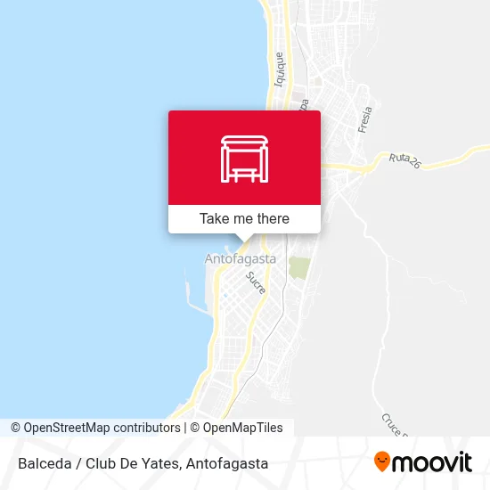 Balceda / Club De Yates map
