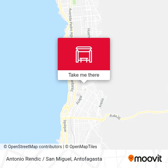 Antonio Rendic / San  Miguel map