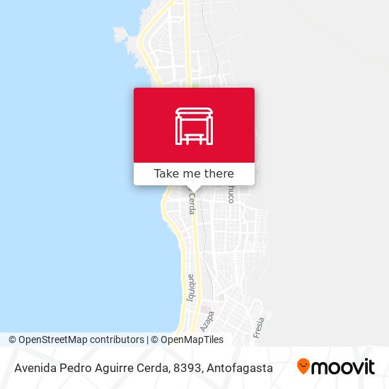Mapa de Avenida Pedro Aguirre Cerda, 8393