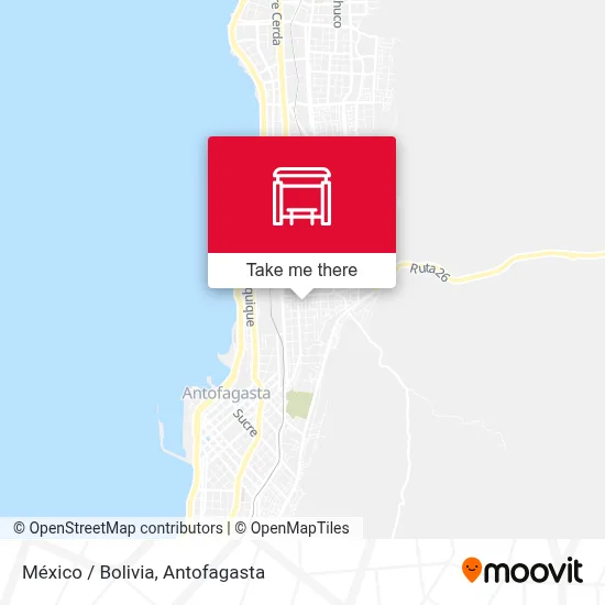 Mapa de México / Bolivia