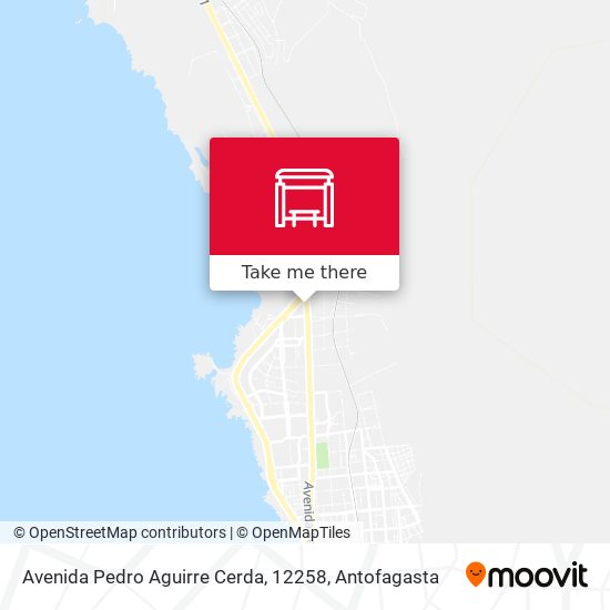 Mapa de Avenida Pedro Aguirre Cerda, 12258