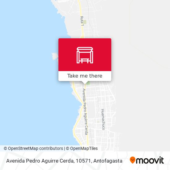 Mapa de Avenida Pedro Aguirre Cerda, 10571