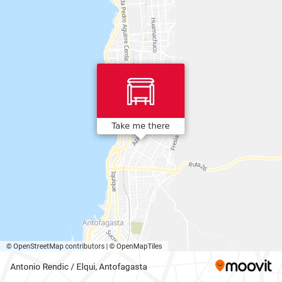 Mapa de Antonio Rendic / Elqui