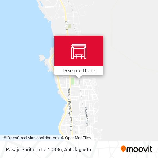 Mapa de Pasaje Sarita Ortíz, 10386