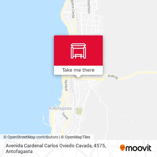 Avenida Cardenal Carlos Oviedo Cavada, 4575 map