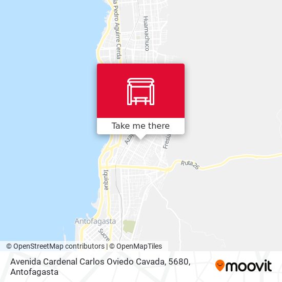 Mapa de Avenida Cardenal Carlos Oviedo Cavada, 5680