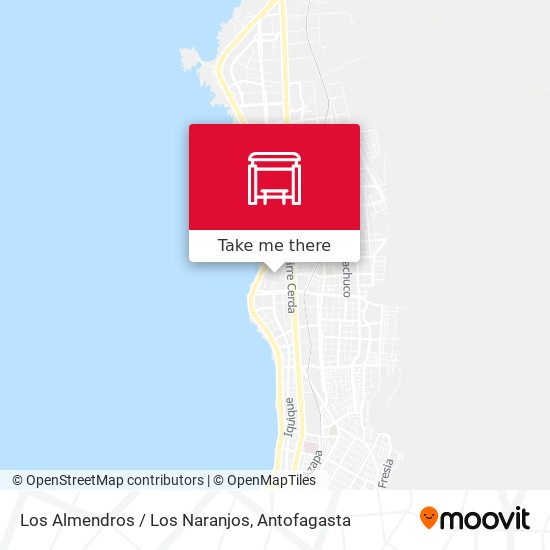 Los Almendros / Los Naranjos map