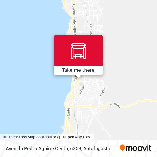 Mapa de Avenida Pedro Aguirre Cerda, 6259