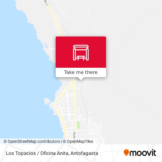Los Topacios / Oficina Anita map