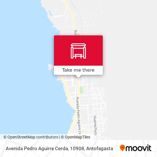 Mapa de Avenida Pedro Aguirre Cerda, 10908