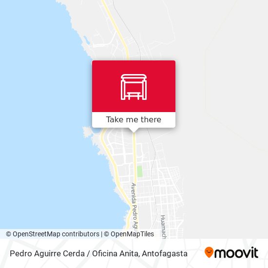 Mapa de Pedro Aguirre Cerda / Oficina Anita