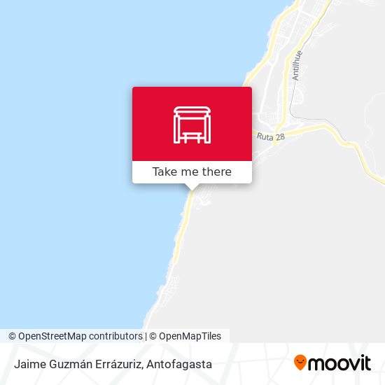 Jaime Guzmán Errázuriz map
