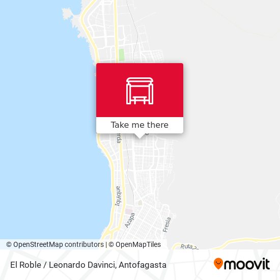 Mapa de El Roble / Leonardo Davinci