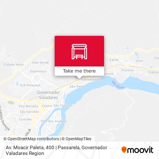 Av. Moacir Paleta, 400 | Passarela map