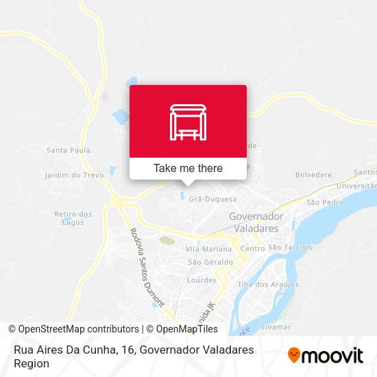 Rua Aires Da Cunha, 16 map