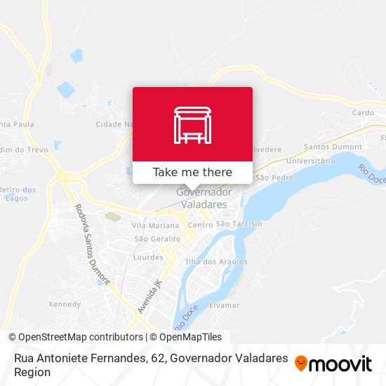 Rua Antoniete Fernandes, 62 map