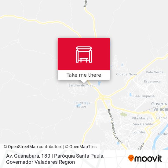 Av. Guanabara, 180 | Paróquia Santa Paula map