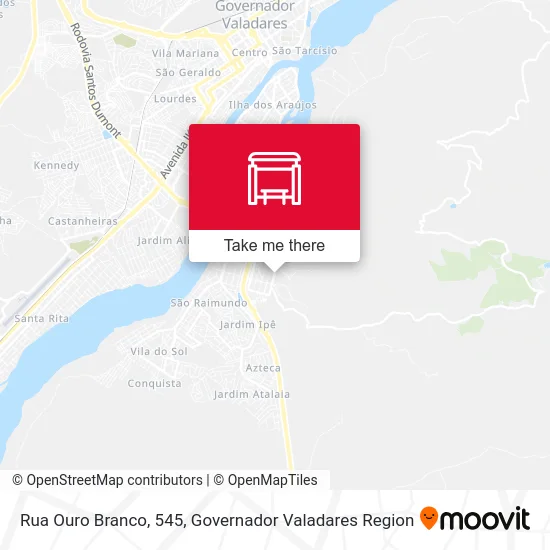 Rua Ouro Branco, 545 map