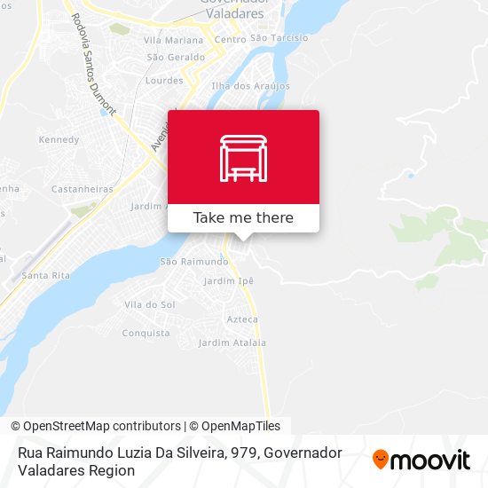 Rua Raimundo Luzia Da Silveira, 979 map