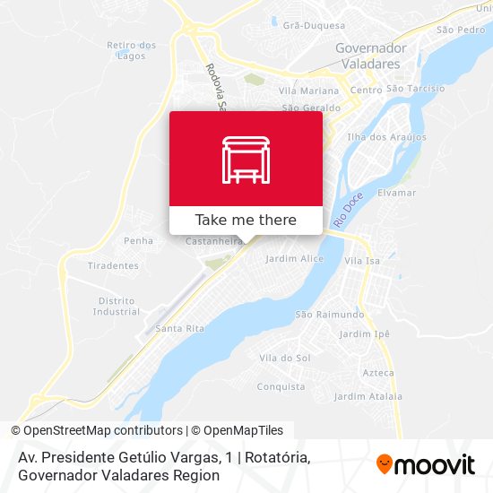 Av. Presidente Getúlio Vargas, 1 | Rotatória map