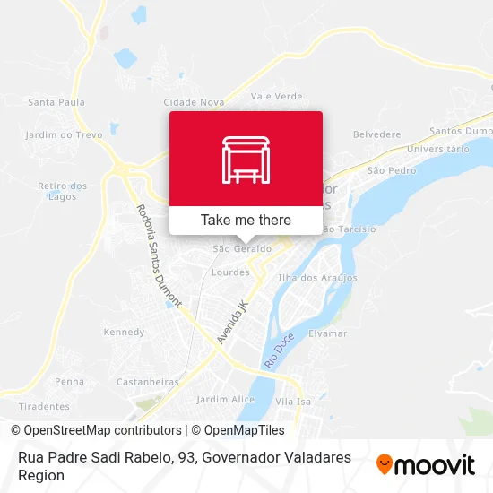Rua Padre Sadi Rabelo, 93 map