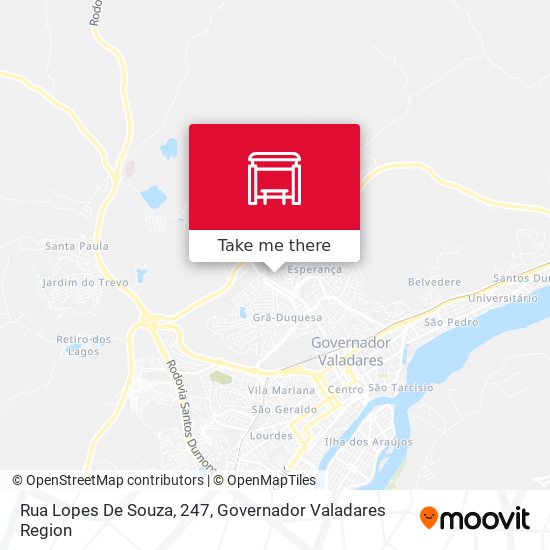 Mapa Rua Lopes De Souza, 247