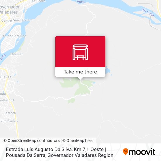 Estrada Luís Augusto Da Silva, Km 7,1 Oeste | Pousada Da Serra map