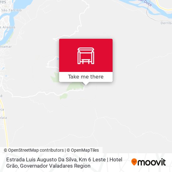 Mapa Estrada Luís Augusto Da Silva, Km 6 Leste | Hotel Grão