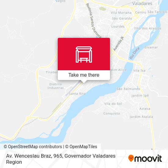 Av. Wenceslau Braz, 965 map
