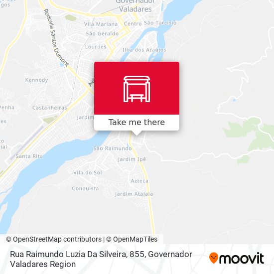 Rua Raimundo Luzia Da Silveira, 855 map