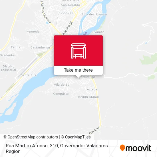 Rua Martim Afonso, 310 map