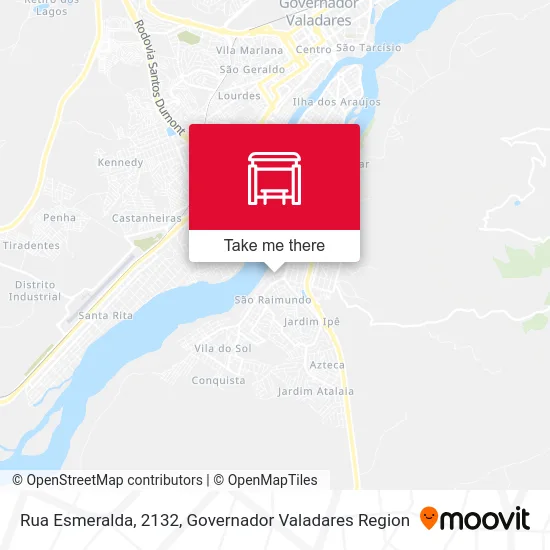 Rua Esmeralda, 2132 map