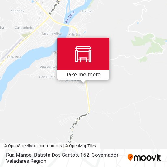 Mapa Rua Manoel Batista Dos Santos, 152
