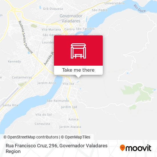 Mapa Rua Francisco Cruz, 296