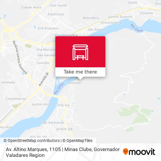 Av. Altino Marques, 1105 | Minas Clube map