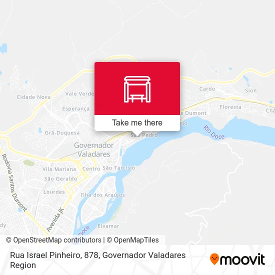 Rua Israel Pinheiro, 878 map