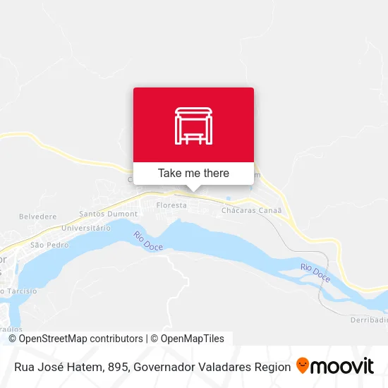 Rua José Hatem, 895 map