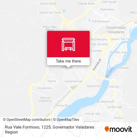Rua Vale Formoso, 1225 map
