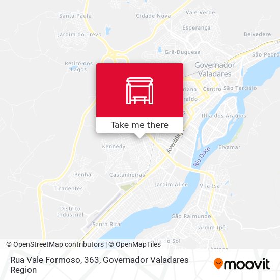 Rua Vale Formoso, 363 map
