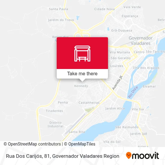 Rua Dos Carijós, 81 map