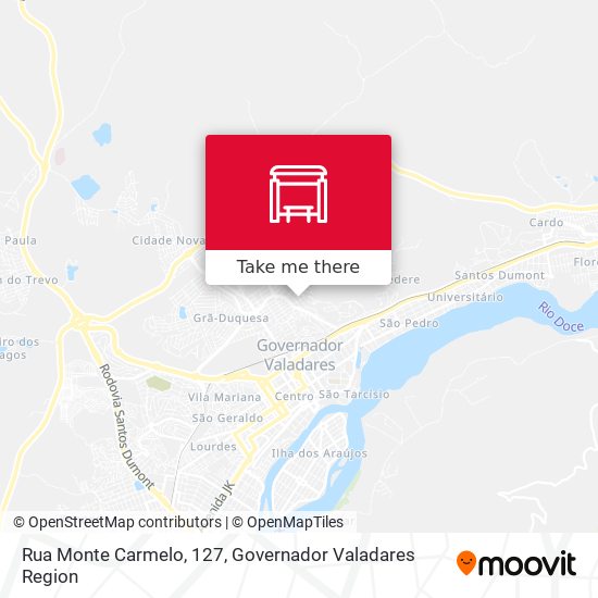 Mapa Rua Monte Carmelo, 127