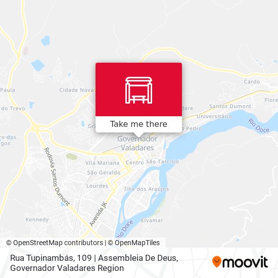 Rua Tupinambás, 109 | Assembleia De Deus map