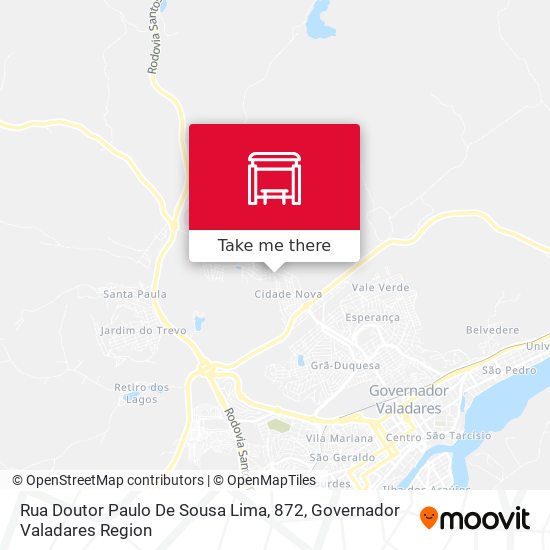 Mapa Rua Doutor Paulo De Sousa Lima, 872