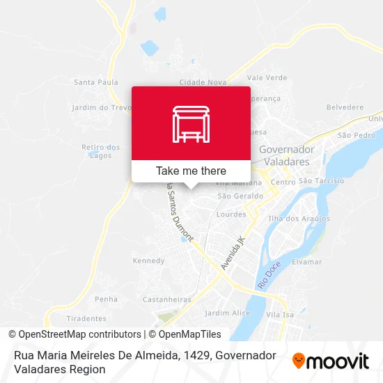 Rua Maria Meireles De Almeida, 1429 map