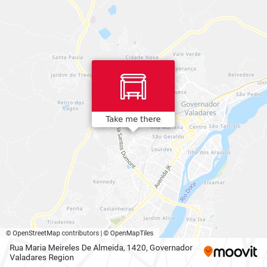 Rua Maria Meireles De Almeida, 1420 map